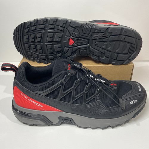 Salomon ACS+ FT Black Red 145464 Hiking Shoes US11