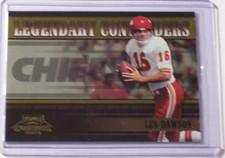2005 Playoff Contenders Gold Legendary Insert Len Dawson /250 Chiefs LC-13