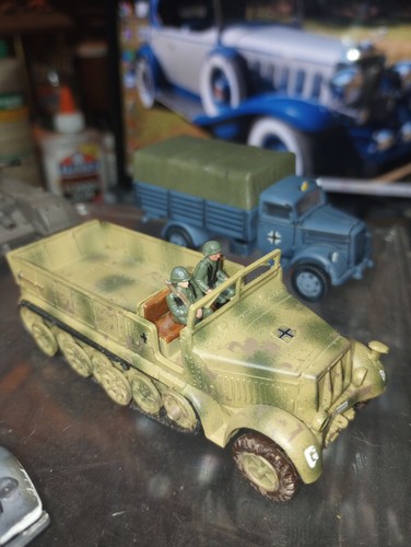 Lot Of 6 Unimax Forces Of Valor Unamed 1:72 German/Allies Military Vehicle WWII - Picture 3 of 5