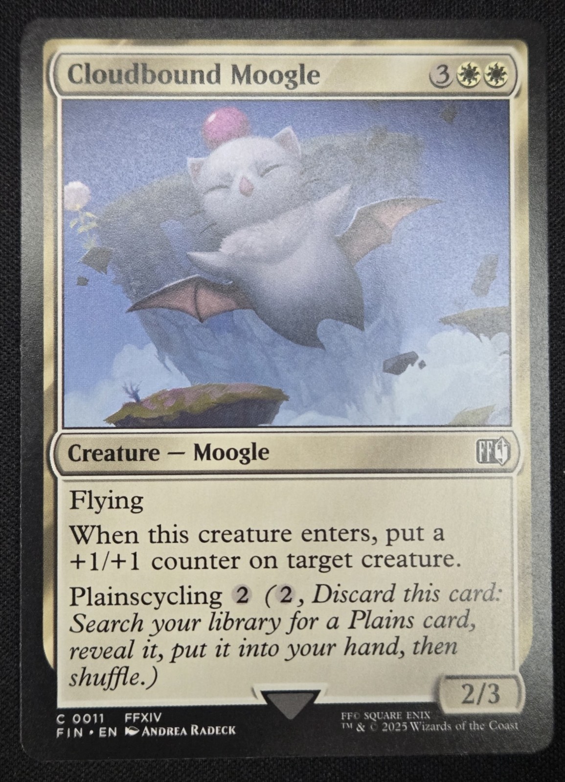 Cloudbound Moogle Final Fantasy Regular