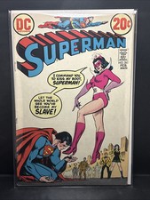 Superman #261 Key Iconic Star Sapphire “Kiss My boot” Issue DC 1973 (3.5-4.0)