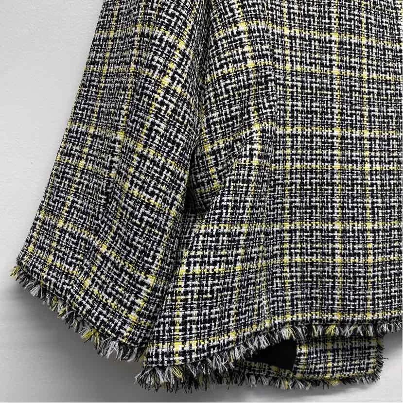 Kasper Women's Size 12-L Black-Multi Plaid Open Front Jacket - Image 2 of 3