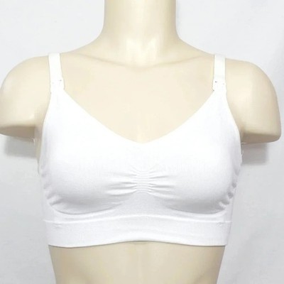 SMALL Medela Basics Collection Seamless Nursing Wire Free Bra White NWT  New