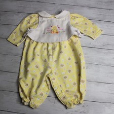 Sesame Street Vintage One Piece Pant Outfit Baby Girl's Size 3-6 Months Big Bird
