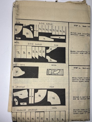2 Authentic Patterns, Inc. PATTERN Square Dance Dress #317 & # 315 Sz 12-14-16 - Picture 22 of 22