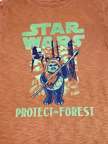 Lot X5 Youth T-Shirts Boys Medium Adidas Batman SpongeBob Darth Vader Ewok Set - Picture 11 of 21