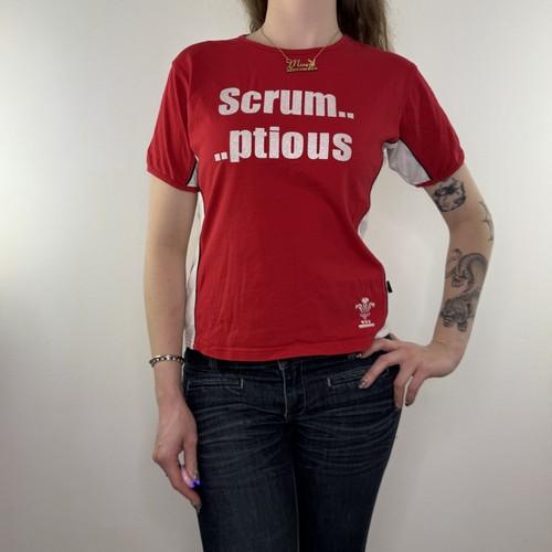 Y2K vintage Wales rugby slogan top - Picture 5 of 6