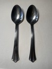 ONEIDA Deluxe Rushmore Stainless Flatware 2 Oval Tea Spoons Place 6.5''