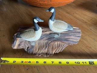Vintage Miniature Geese Decoys