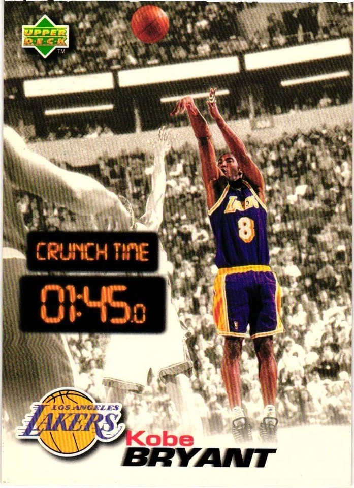 1997 UPPER DECK BASKETBALL CRUNCH TIME INSERT SINGLES COMPLETE YOUR SET PICK YOU - Image 2 of 2