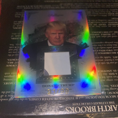 2023 Keepsake Bellissimo Edition DONALD TRUMP Relic 91/99
