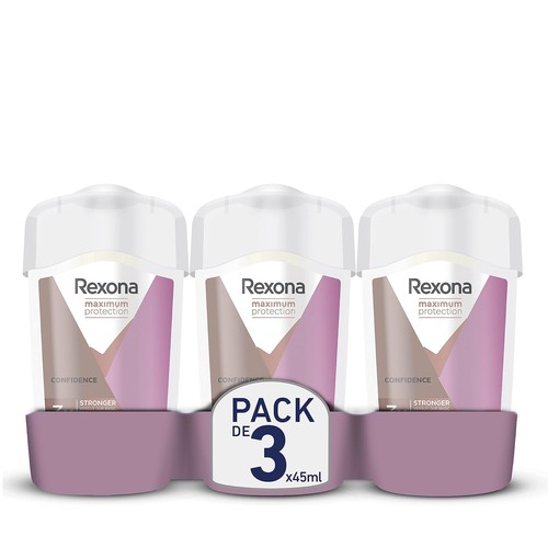 Rexona Confidence Deo Stick Antitranspirant 96h Schutz 3x45 ml - Bild 8 von 12
