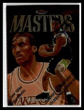 Eddie Jones 1997-98 Finest #67 Los Angeles Lakers