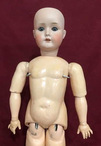 23 1/2 Muñeca Bisque Alemana Antigua Schoenau Hoffmeister Molde 1923 You Dress - Imagen 4 de 10