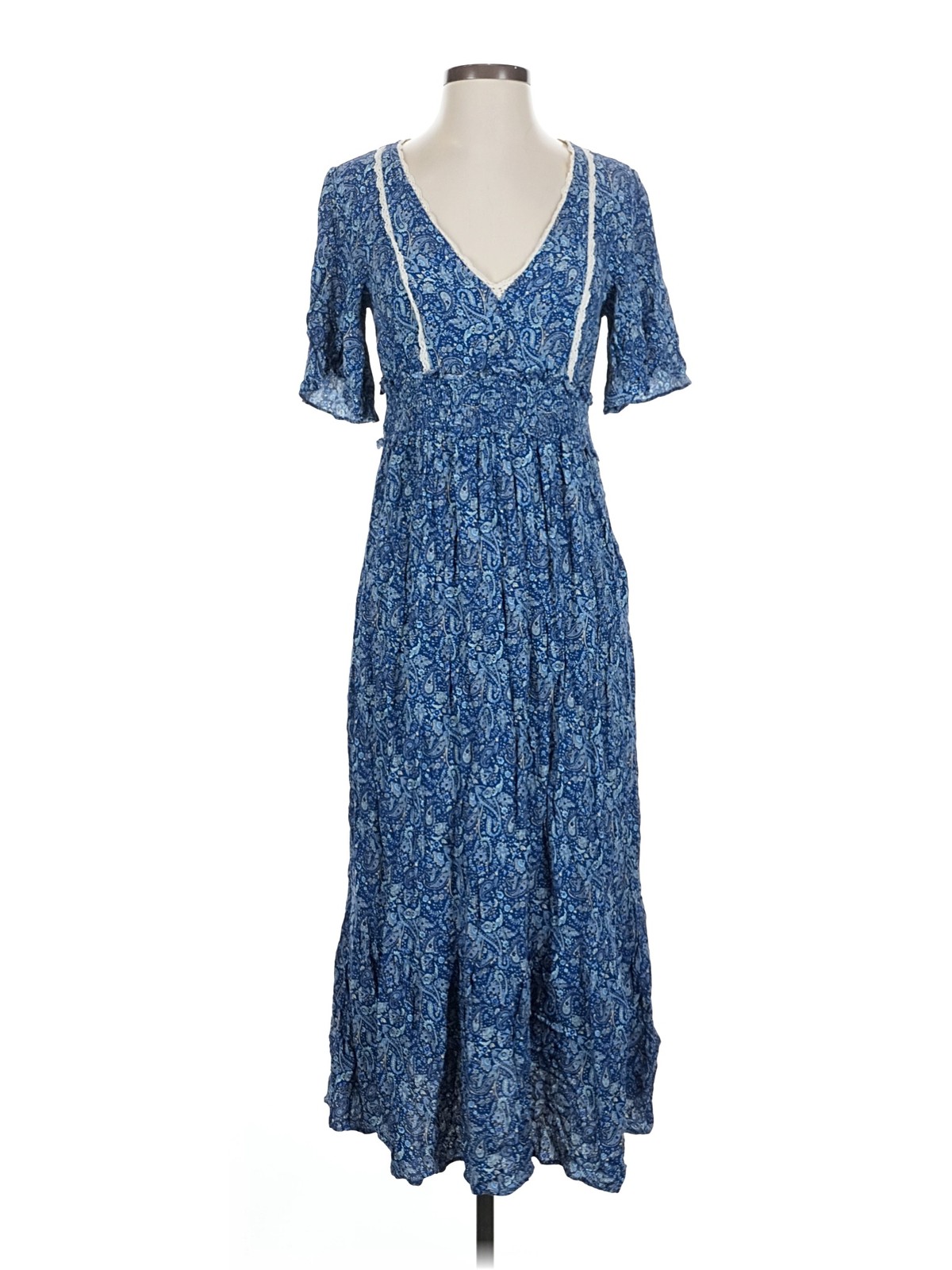 Zara Women Blue Casual Dress XS