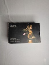 NEW GPS Outdoor Wireless Dog Fence System IPX7 OPEN BOX 