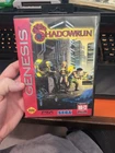 Shadowrun Sega Genesis Authentic Game Cartridge and Case Tested