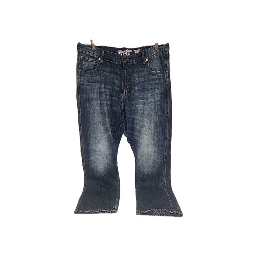 Wrangler Retro Relaxed Boot Cut Jeans Blau Denim Western Rodeo Herren 38x32 - Bild 2 von 10