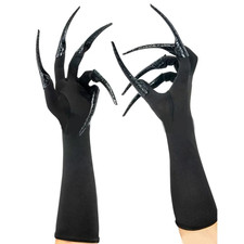 Scary Long Nails Gloves Cosplay Party Costume Accessories Halloween Party Gloves