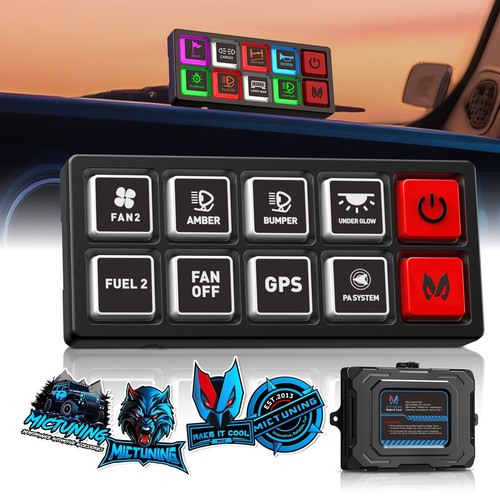 4/8 Gang Switch Panel, On-Off Circuit Relay Control System Kit 12V-24V Car Boat - Picture 35 of 46