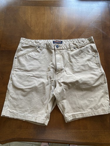 Ridgecut Mens Cargo Shorts Size 42 Tan Khaki 9 “ Inseam Textured Material