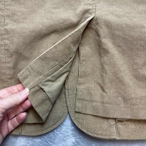 Banana Republic Sports Coat Blazer Mens 40S Tan Corduroy Cotton 3 Button Vented - Picture 7 of 13