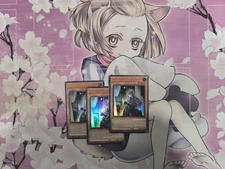 3X GHOST BELLE & HAUNTED MANSION 3X (PLAYSET) ULTRA RARE DUDE-EN004 (NM) YUGIOH!