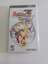 Street Fighter Alpha 3 MAX (Sony PSP, 2006) NO MANUAL Tested