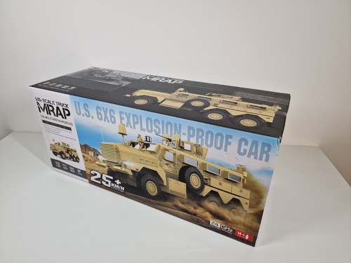 Amewi 22428 Rc US-Miltitärfahrzeug MRAP 6x6 1:12 Licht Sound 6WD 2Gang Militär - Bild 24 von 24