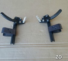 Quickie 5r Brakes WHEEL LOCKS With Mounting Brackets Receivers Wheelchair