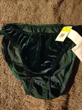 Vintage Warner's "Velvet Beware" Panties Large Sheer Butt Bikini Hi Cut 00226 