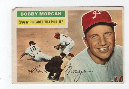 1956 Topps Baseball Bobby Morgan# 337 VG