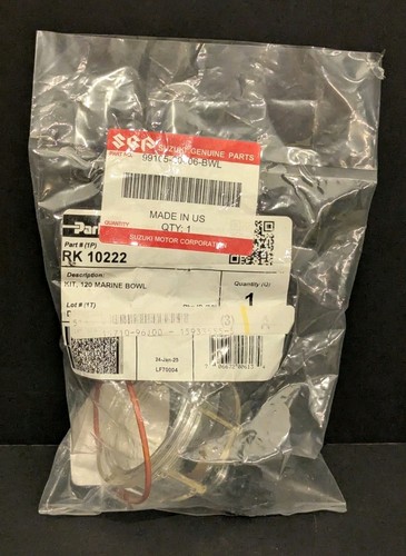 Parker Racor RK10222 See Thru 120 Marine Bowl Kit con junta tórica   - Imagen 1 de 4