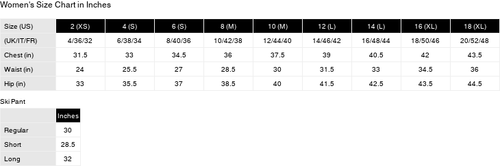 Fera Brooke Bib Women's White 8 - Bild 3 von 3