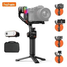 Hohem iSteady MT2 Kit Gimbal Stabilizer W/ Magnetic Fill Light for Camera Phone