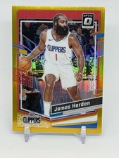 2023-24 Donruss Optic James Harden TRUE GOLD Prizm #/10 Clippers SSP