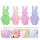 4Pcs Miniature Rabbit Figurines Mini Bunny Figurines Cartoon Rabbit Ornaments