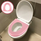  Washable Cartoon Toilet Seat Cushion: Foldable Seat Cover Mat For Bathroom -