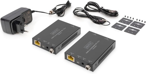 DIGITUS HDMI 2.0 Extender Set, 70 m 4K/60Hz, 18 Gbps, HDCP 2.2, HDR, PoC Ultra-H - 第 7/9 張圖片