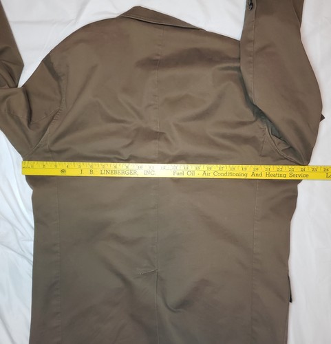 Cremieux Classics Mens L Brown Single Breasted Blazer 100% Cotton - Picture 8 of 16