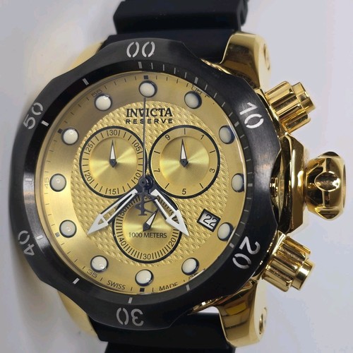 Invicta Reserve Men's Venom Chronograph Watch 16150 53.7mm Swiss Made