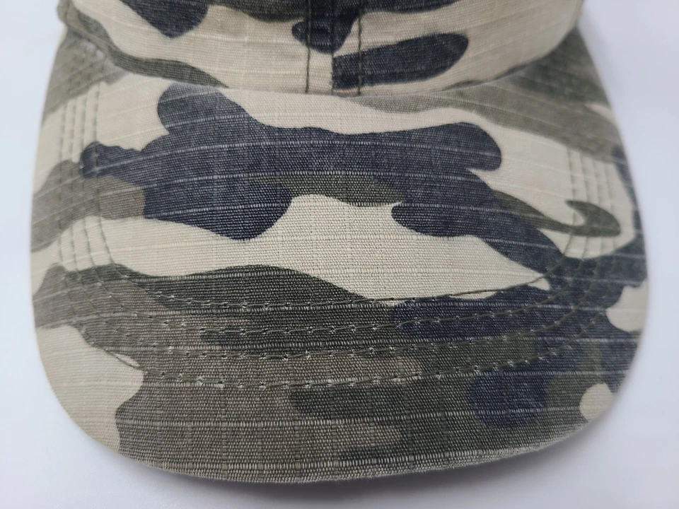Женщин коричневый камуфляж с ремешком регулируемый шляпа крышка охоты рыбы папа бежевый серый розовый - Изображение 3 из 4