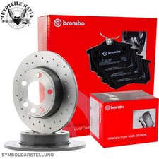 Brembo Bremsensatz gelocht SPORT VORN Ø 240mm Fiat  Punto Ford KA Lancia Y