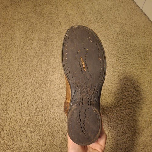 Merrell Copper Mountain stivali da donna in pelle captiva impermeabili marroni taglia 11 US - Foto 8 di 19