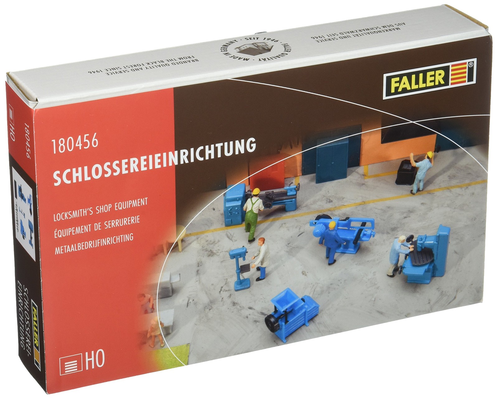 Faller FA180456 Schlossereieinrichtung Locksmith Modellbausatz Zubehr Mehrfar 8890₽