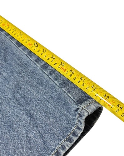 Ariat M5 Straight Fit Straight Leg Whisker Jeans Herren 38x32 Ridgeline Denim Blau - Bild 8 von 9
