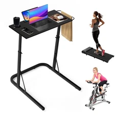 Treadmill Desk Small Adjustable Height Standing Desk for Walking Pad, Trainer...