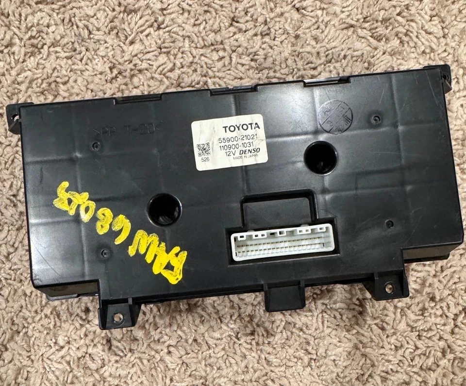 Scion Tc 2005-2007 AC Heater Climate Control Temperature w/Base package OEM - Image 2 of 2