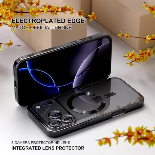 Stoßfeste Beschichtung Magsafe Slim Case für iPhone 17 16 15 14 13 12 Pro Max Plus - Bild 3 von 12