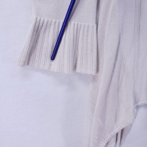 Maglione cardigan Belldini drappeggiato aperto davanti L beige boho cottagecore coquette - Foto 12 di 18